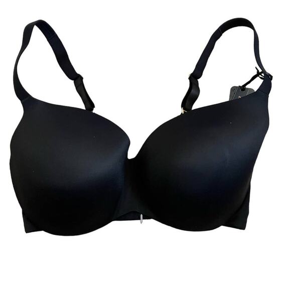 New City Chic Plus Size Bodycon Bra Black 38H - Picture 2 of 3